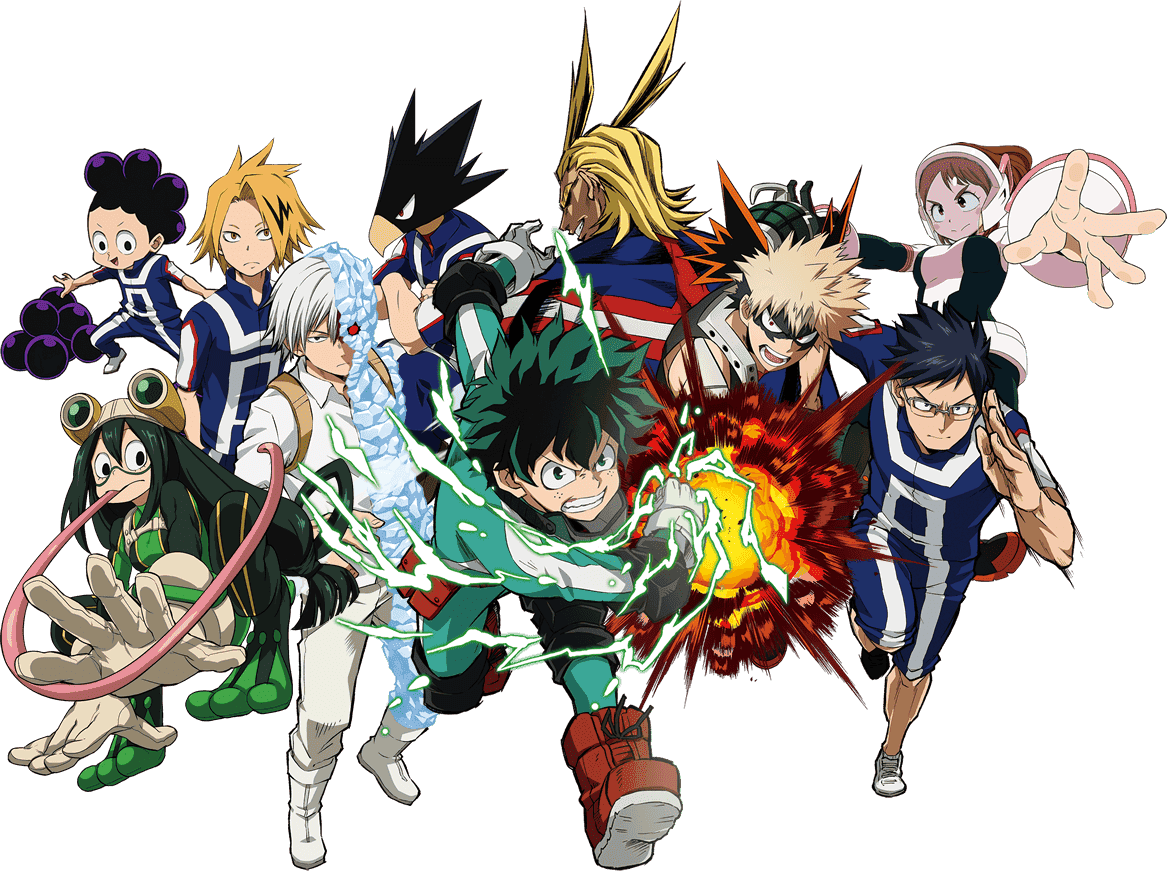 Popular anime characters