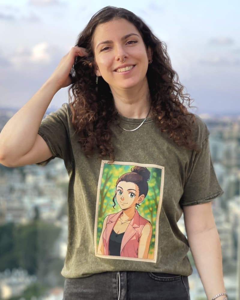 Premium Anime T-Shirt - Gal Collection