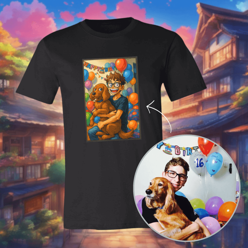 Premium Anime T-Shirt - Gal Collection